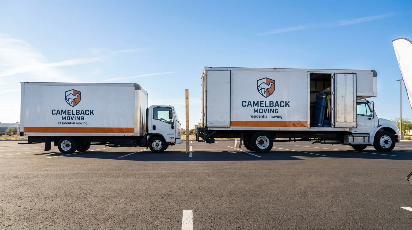 Moving truck size capacity guide in Pennington